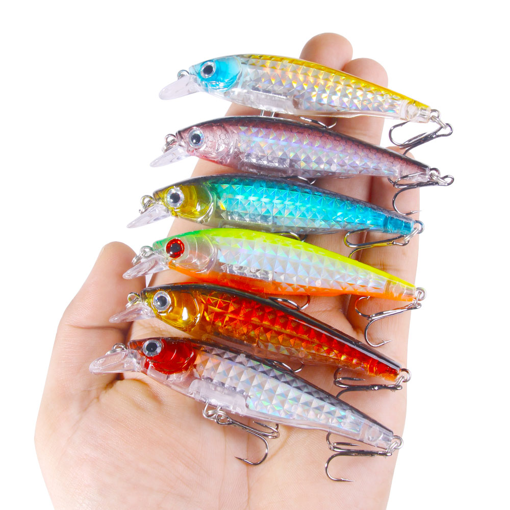 Fishing Lure Jerkbait - 1pc Minnow set di esche da