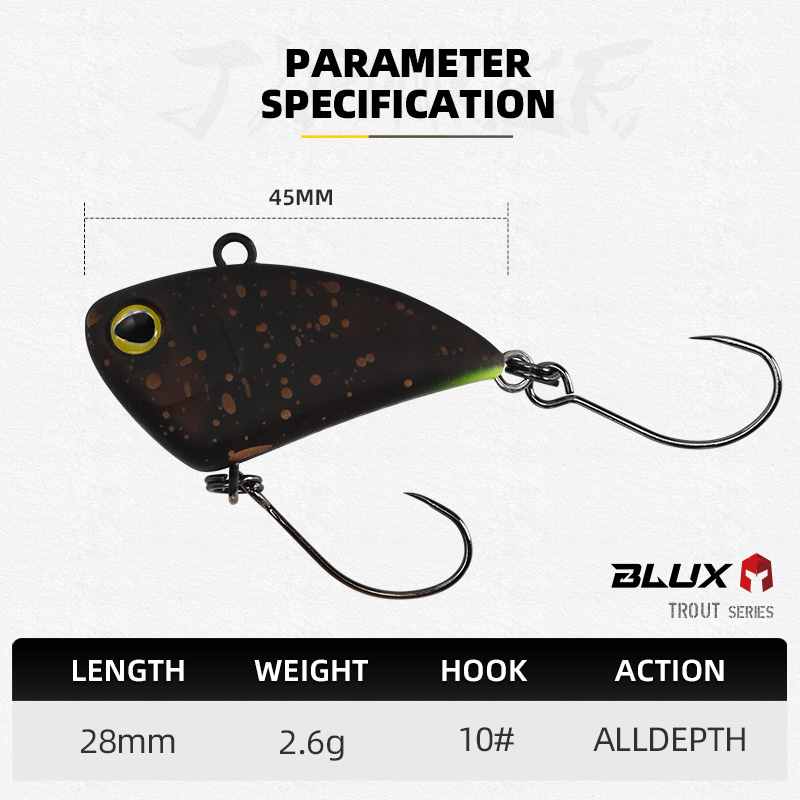BLUX Tapdancer 28mm 2.6g Mini  - Fishing Lure Crankbait recensione e prezzo