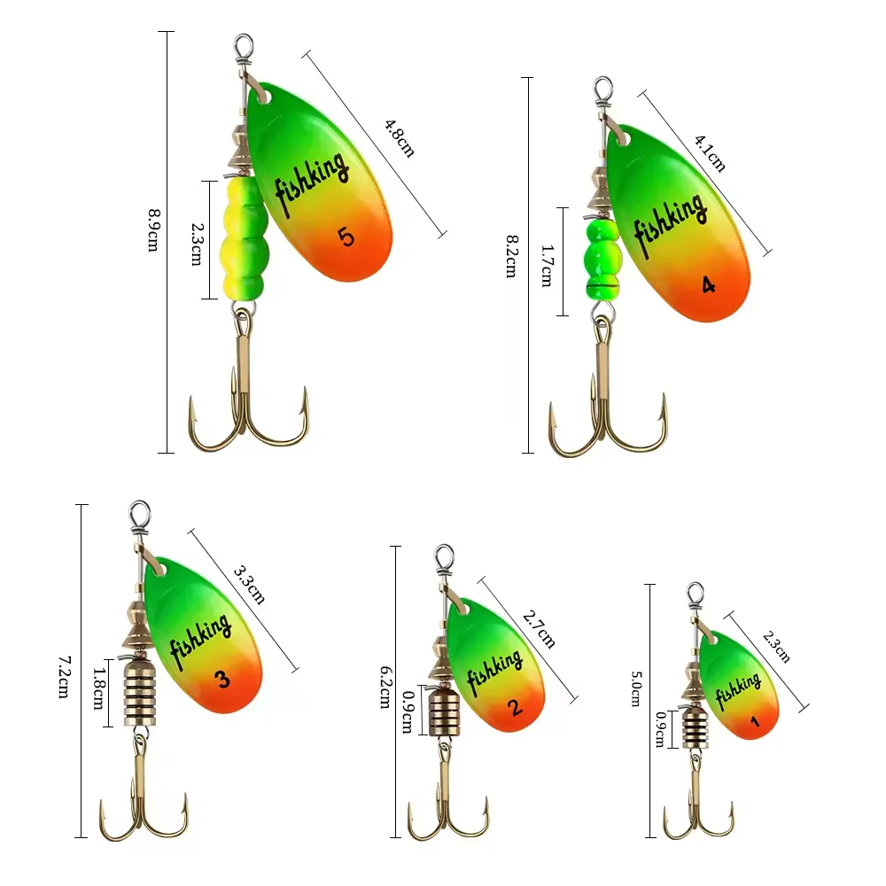 Cucchiaio di metallo Spinner R - Fishing Lure Crankbait recensione e prezzo