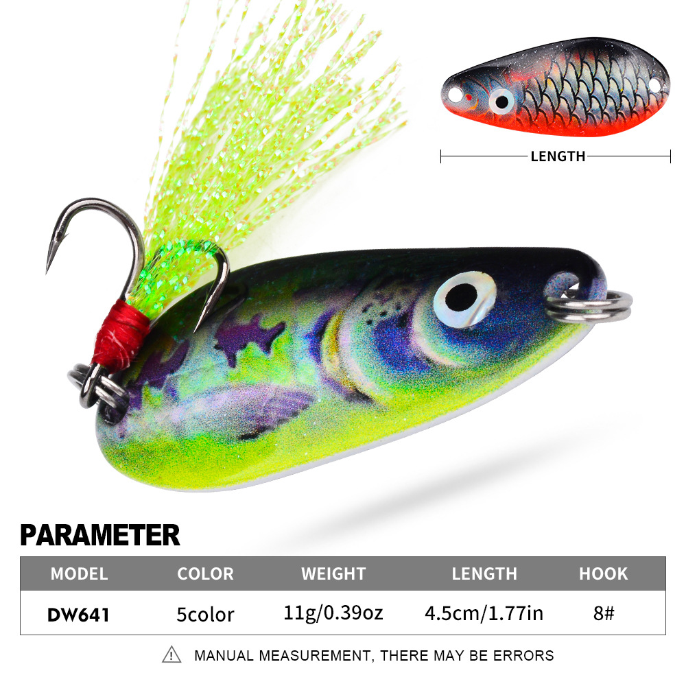 Set da 5 pezzi Nuovo Esca Vibr - Fishing Lure Blade Bait recensione e prezzo