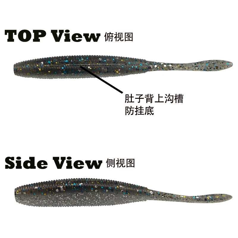 ESFISHING Drive Shad 100mm 8pz - Fishing Lure Soft Plastic recensione e prezzo