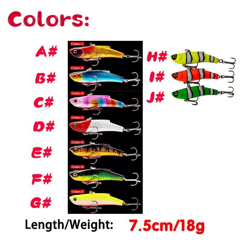 Fuheno 1 pz 7.5cm 18g richiamo - Fishing Lure Crankbait recensione e prezzo
