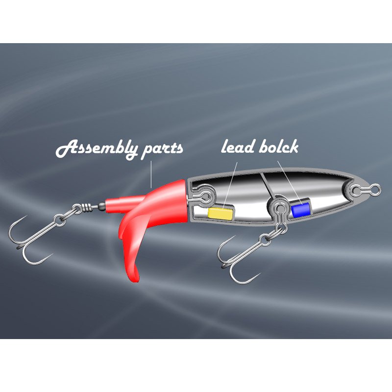 TacklePRO PE20 Whopper Plopper - Fishing Lure Soft Plastic recensione e prezzo