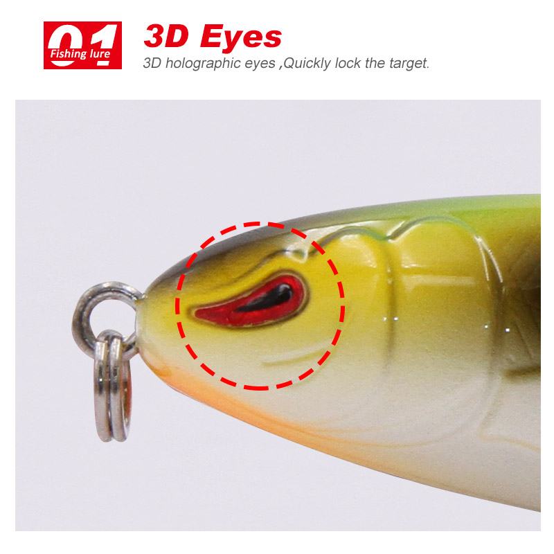 TacklePRO PE20 Whopper Plopper - Fishing Lure Soft Plastic recensione e prezzo