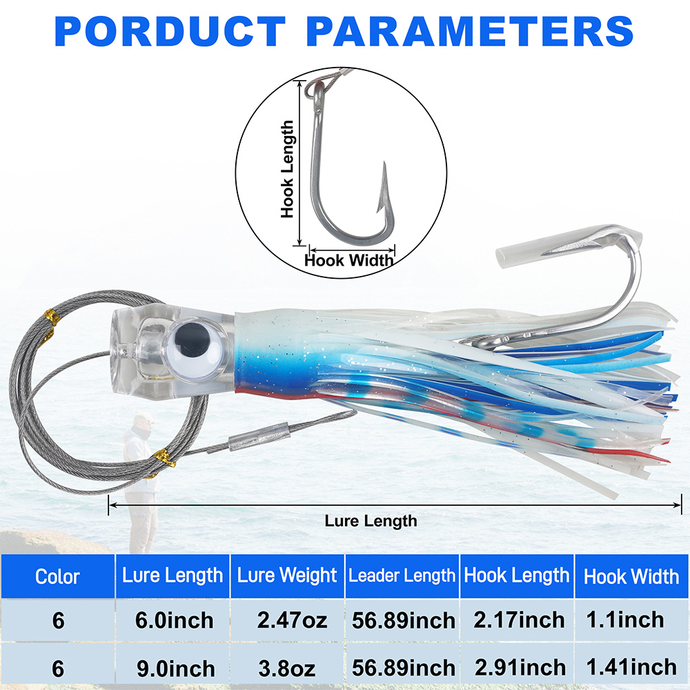 6 pezzi esche da traina in acq - Fishing Lure Buzzbait recensione e prezzo