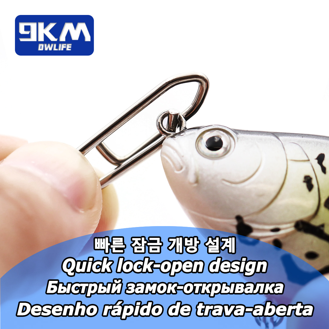 Kit di scatto da pesca 9KM 110 - Fishing Lure Kit recensione e prezzo