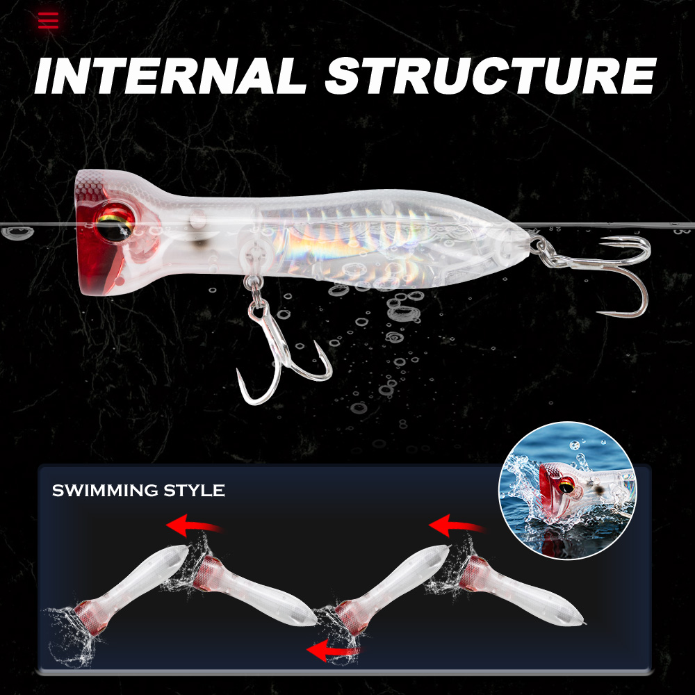 Hunthouse Topwater Floating Po - Fishing Lure Popper recensione e prezzo