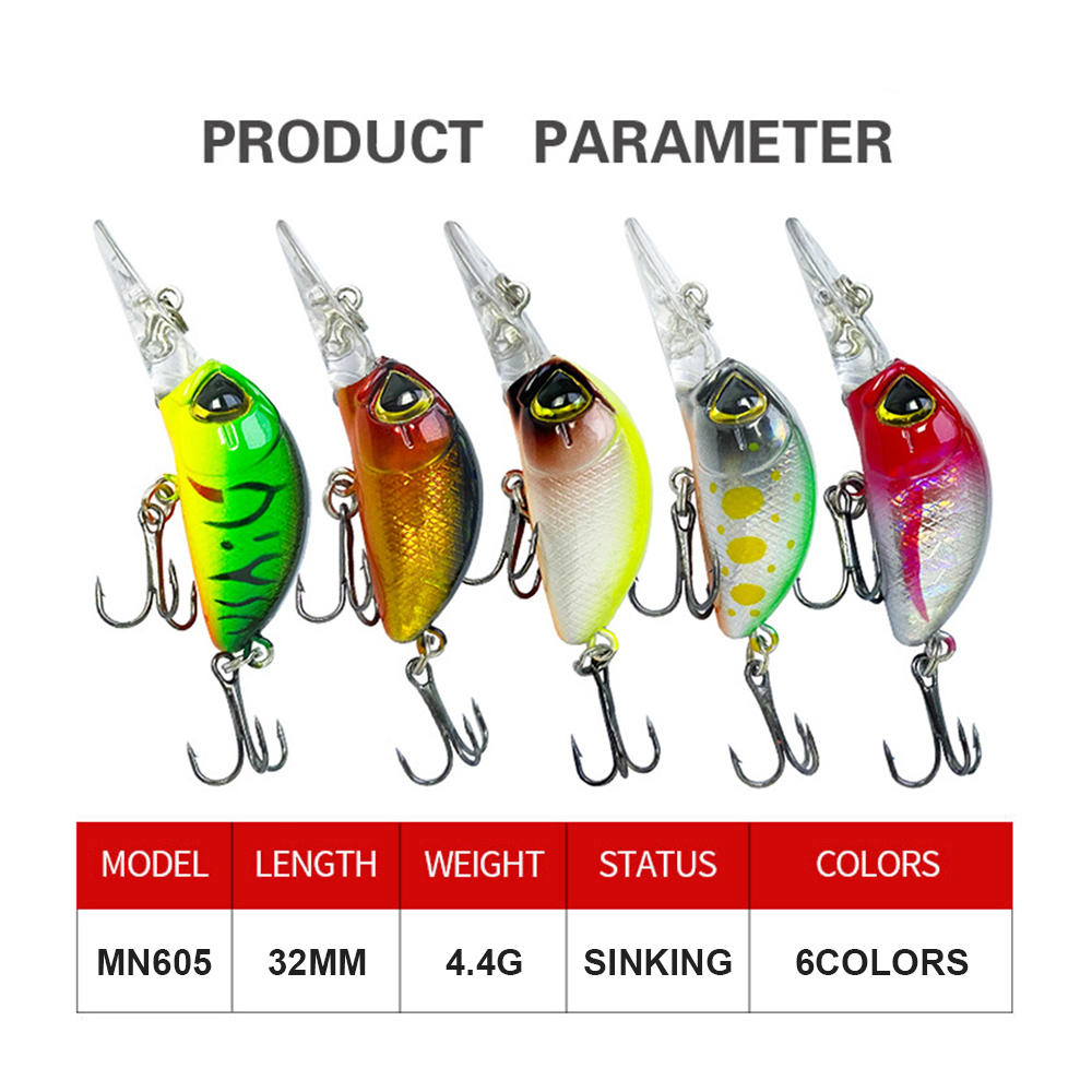 3.2 centimetri 4.4g Esche Da P - Fishing Lure Jerkbait recensione e prezzo